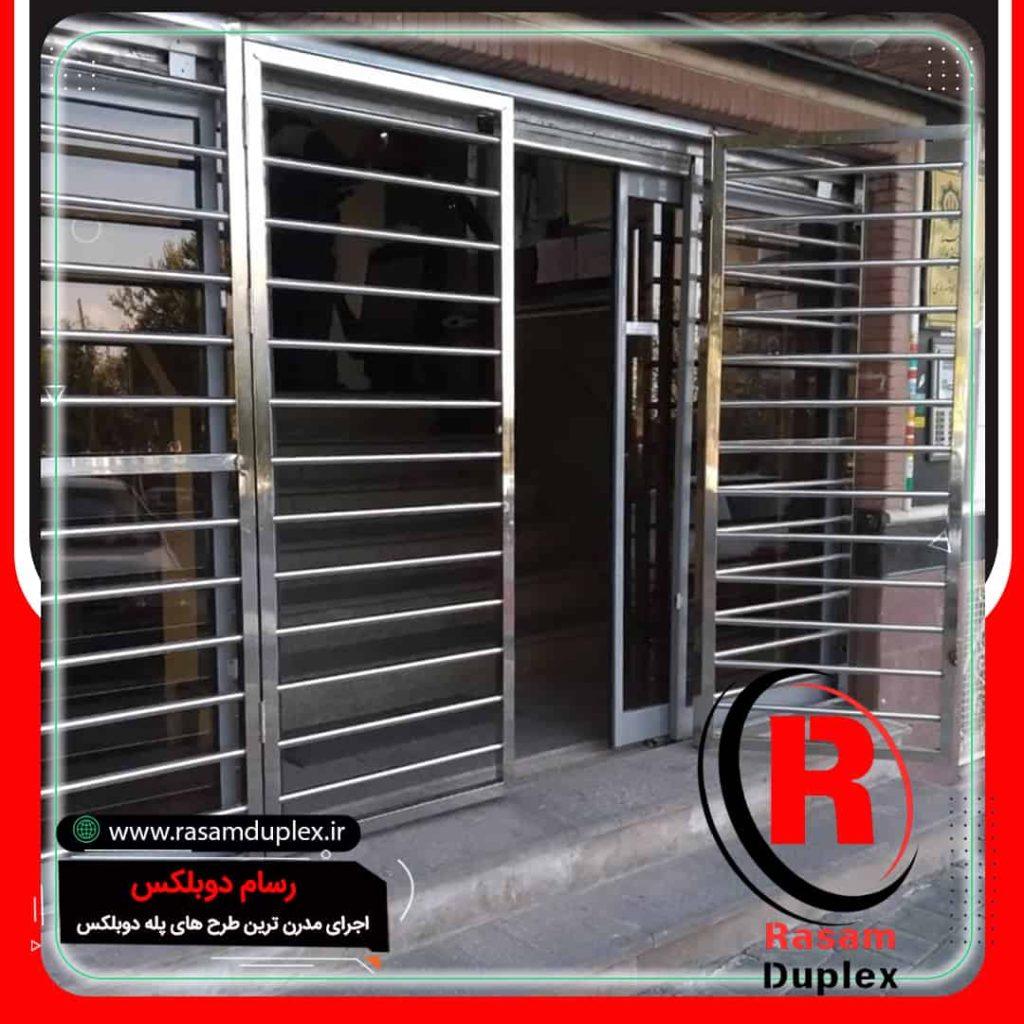 قیمت حفاظ استیل بانکی ، پشت پنجره و بالکن ، درب
