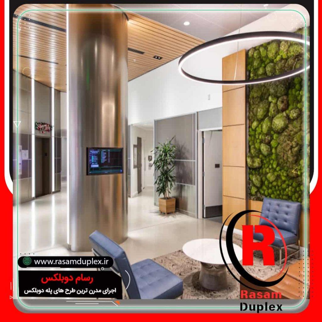 ستون استیل روکشدار