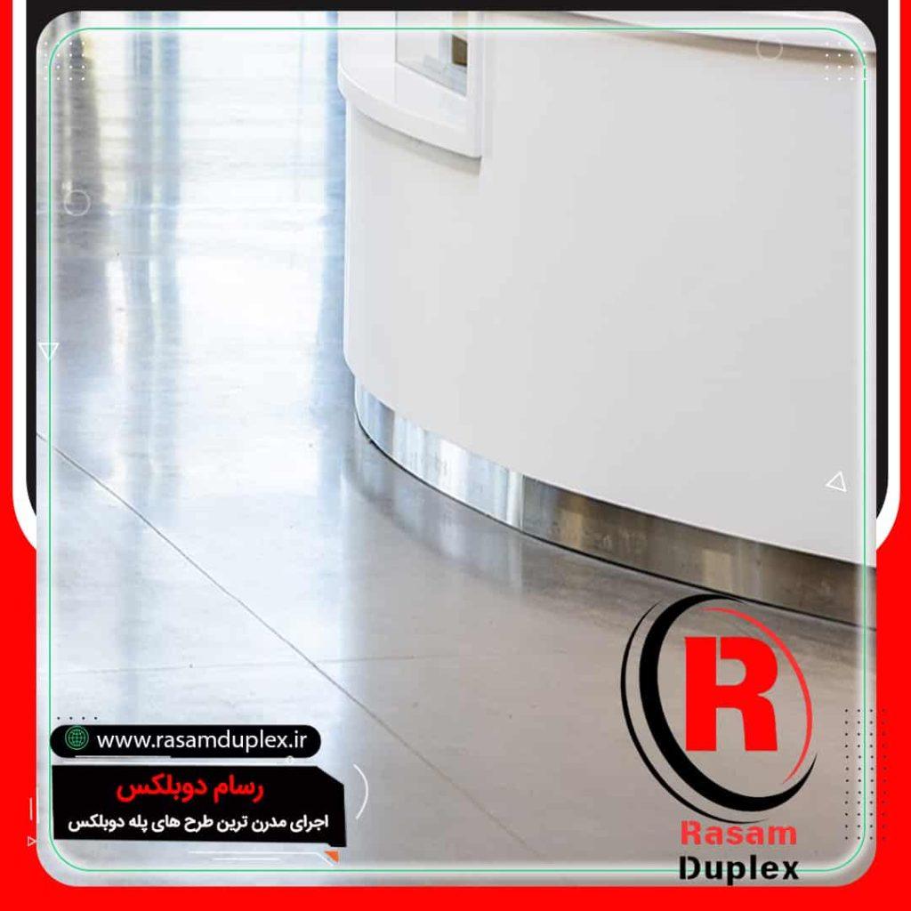 قرنیز استیل منحنی