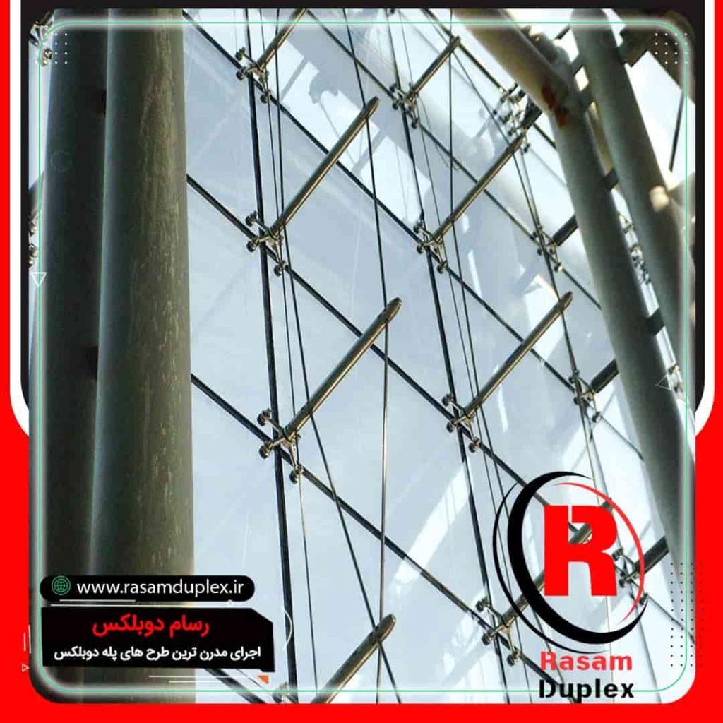 نمای شیشه ای ویلا