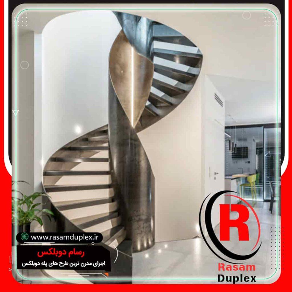 قیمت پله گرد پیش ساخته