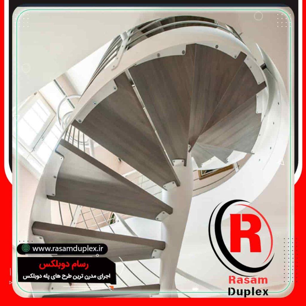 خرید و قیمت پله اسپیرال