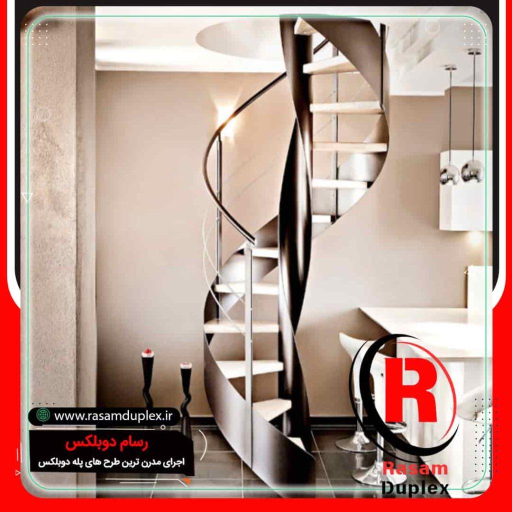 پله دوبلکس|طراحی و اجرای با بهترین قیمت