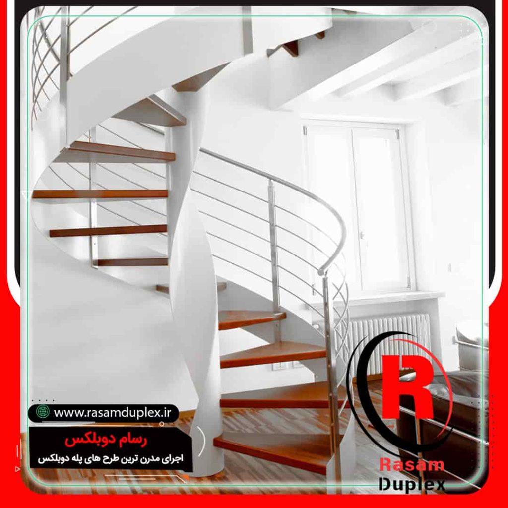 انواع مدل راه پله دوبلکس مناسب خانه های دوبلکس ایرانی