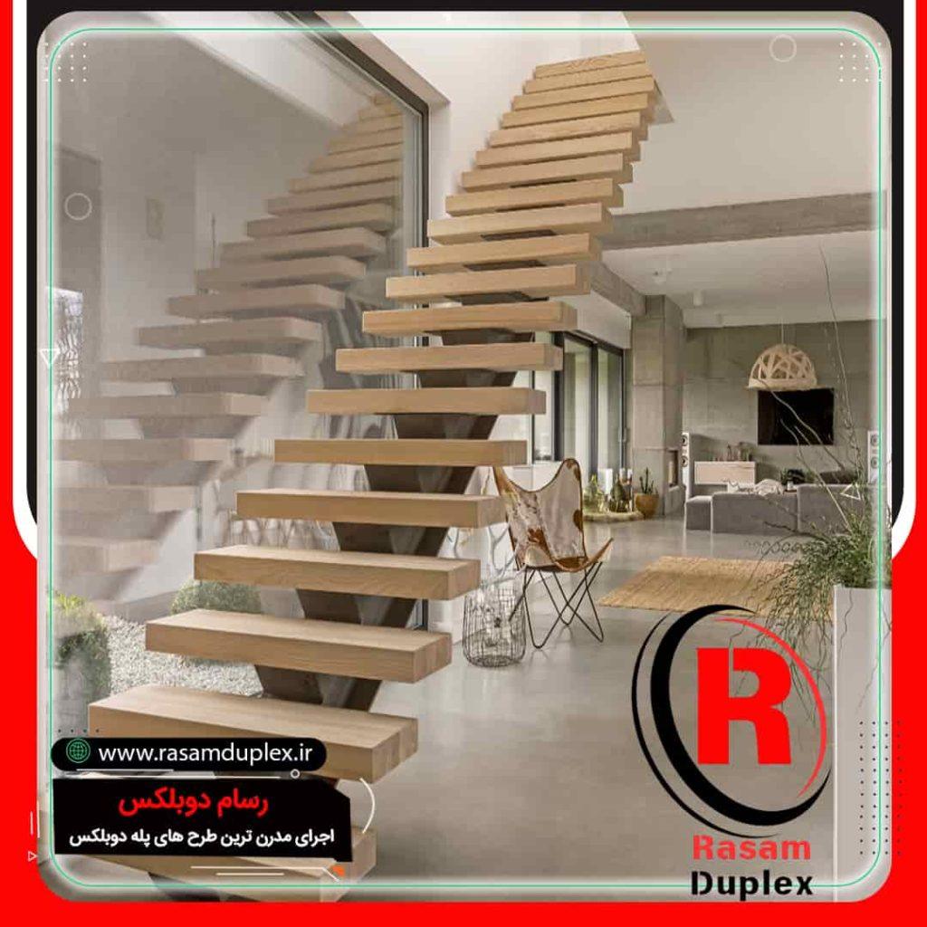 خرید راه پله پیش ساخته شمشیری