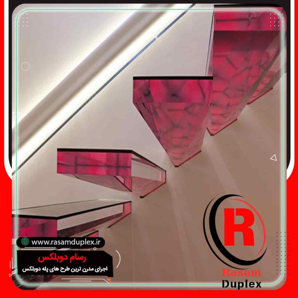 قیمت کف پله شیشه ای