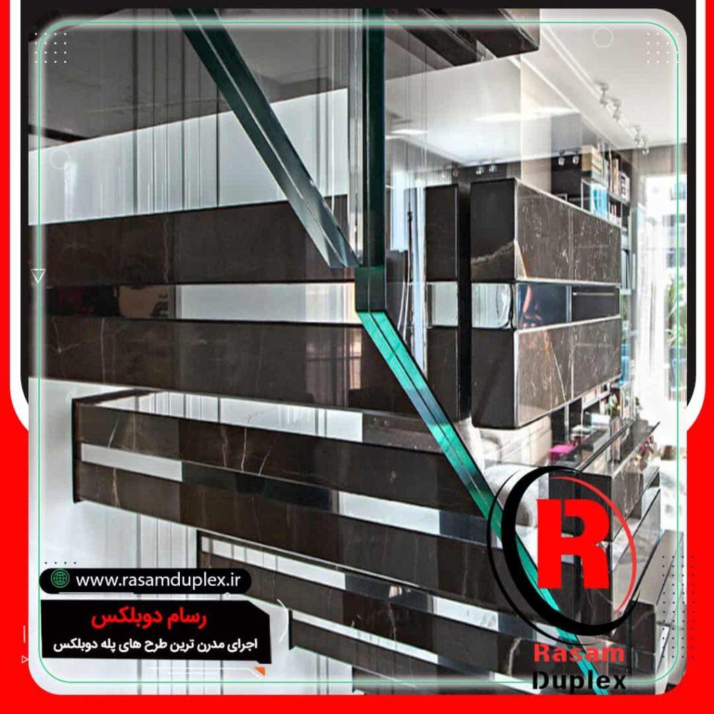 ساخت پله معلق [اجرای پله معلق]