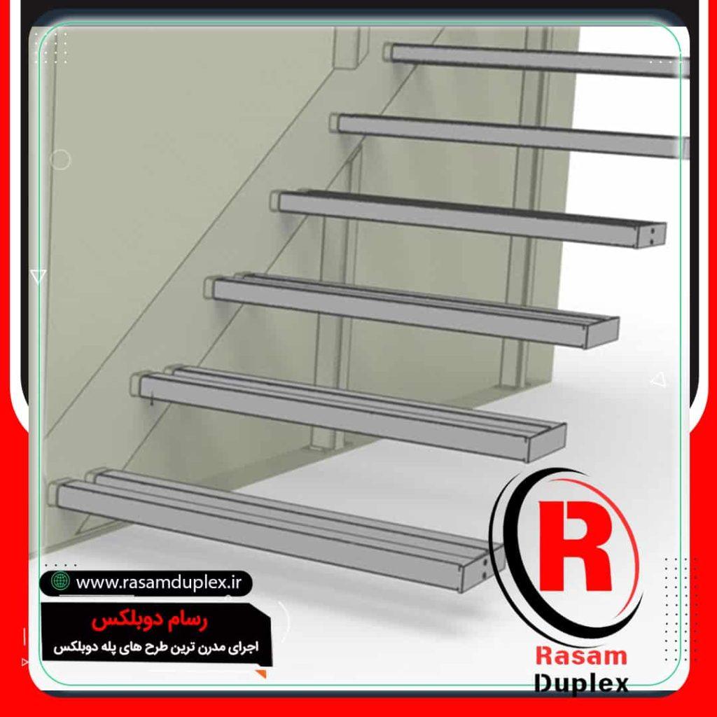 دیتیل پله معلق