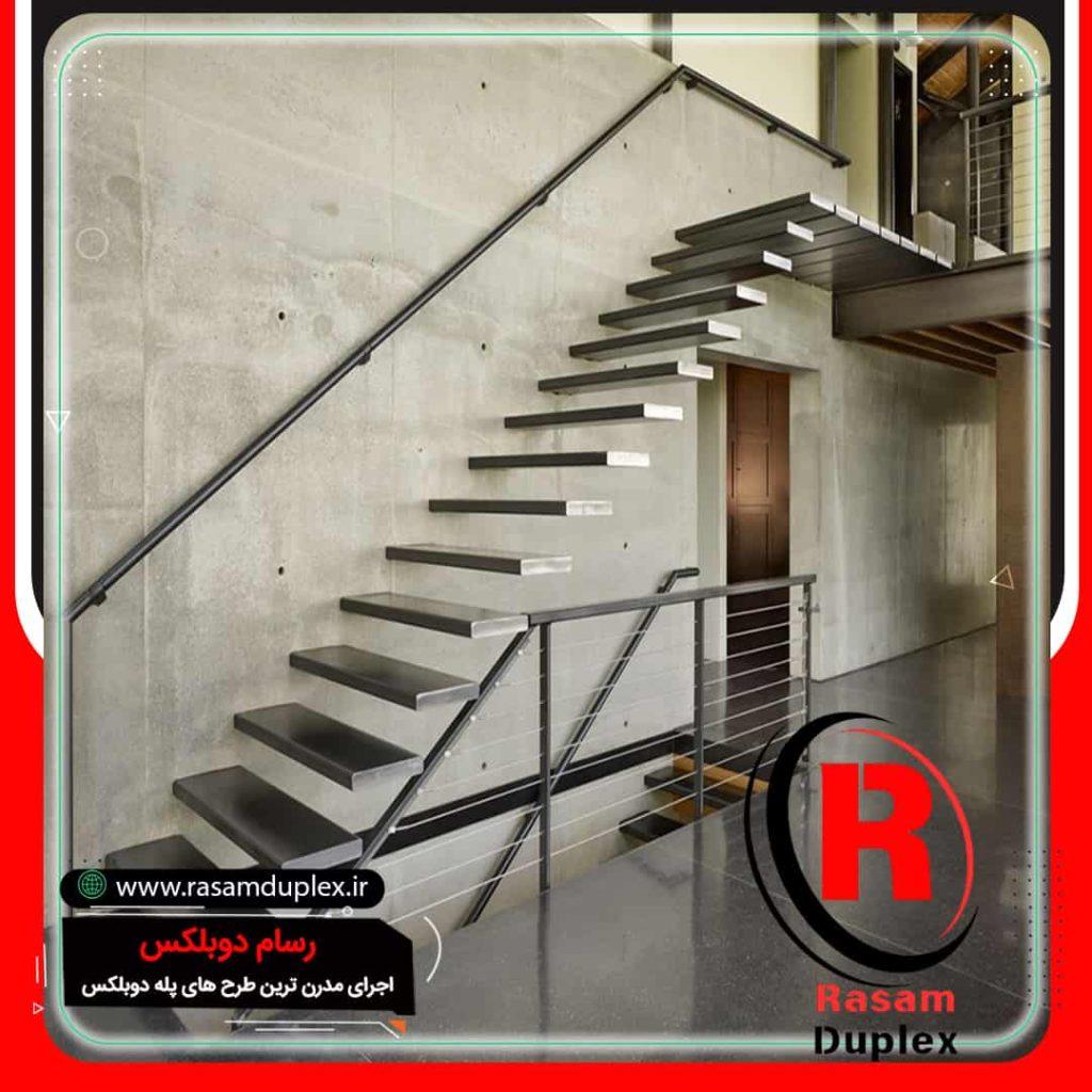 سازنده با کیفیت ترین پله معلق فلزی