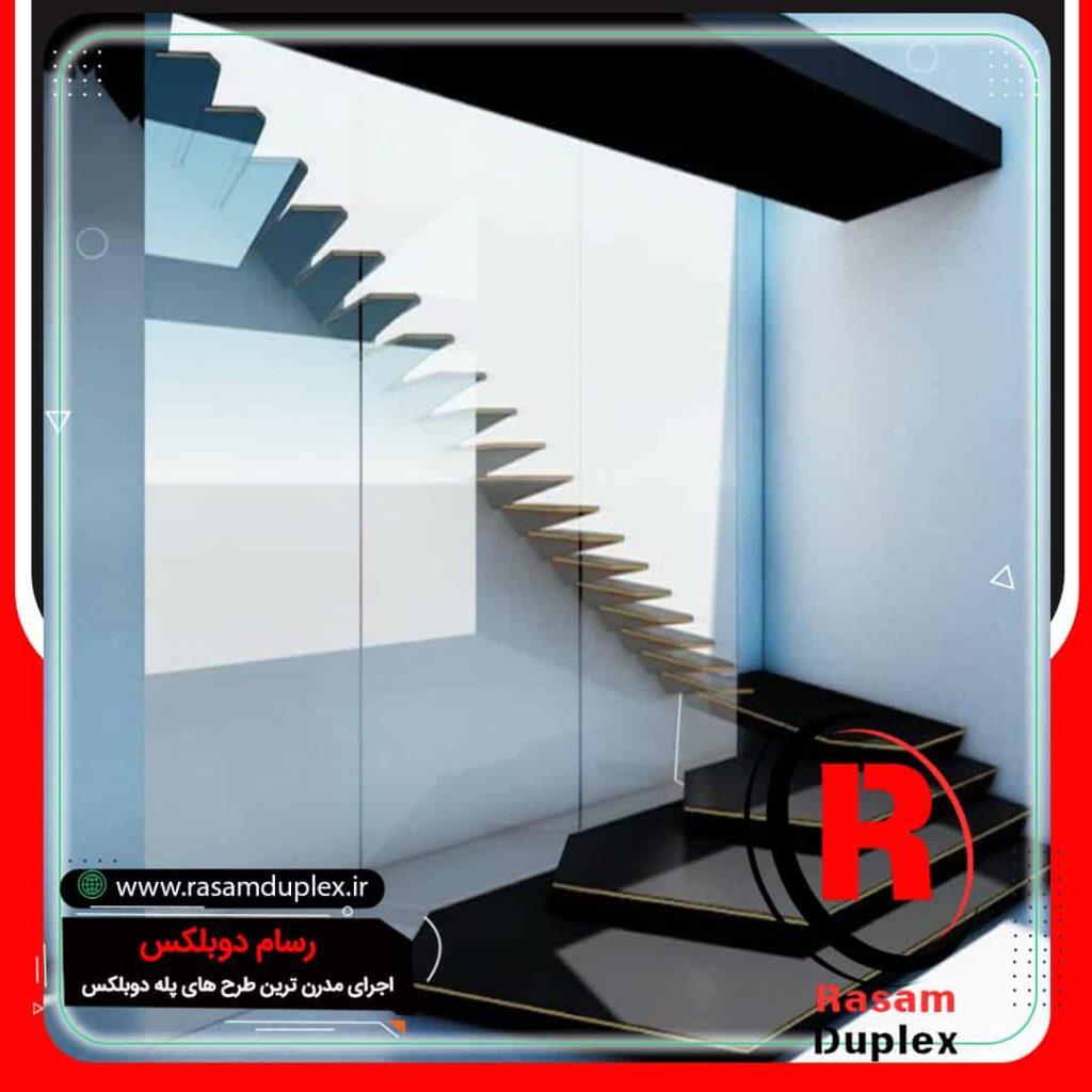 اجرا و قیمت شیک ترین پله معلق