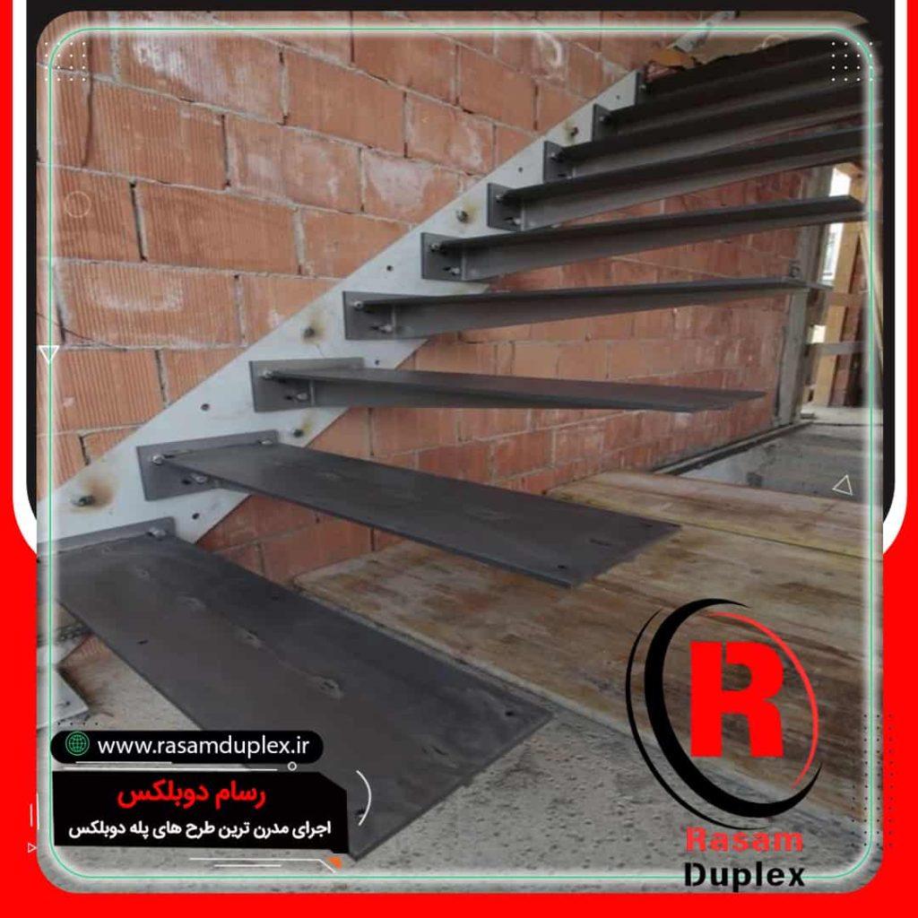 طراحی، اجرا و قیمت پله معلق