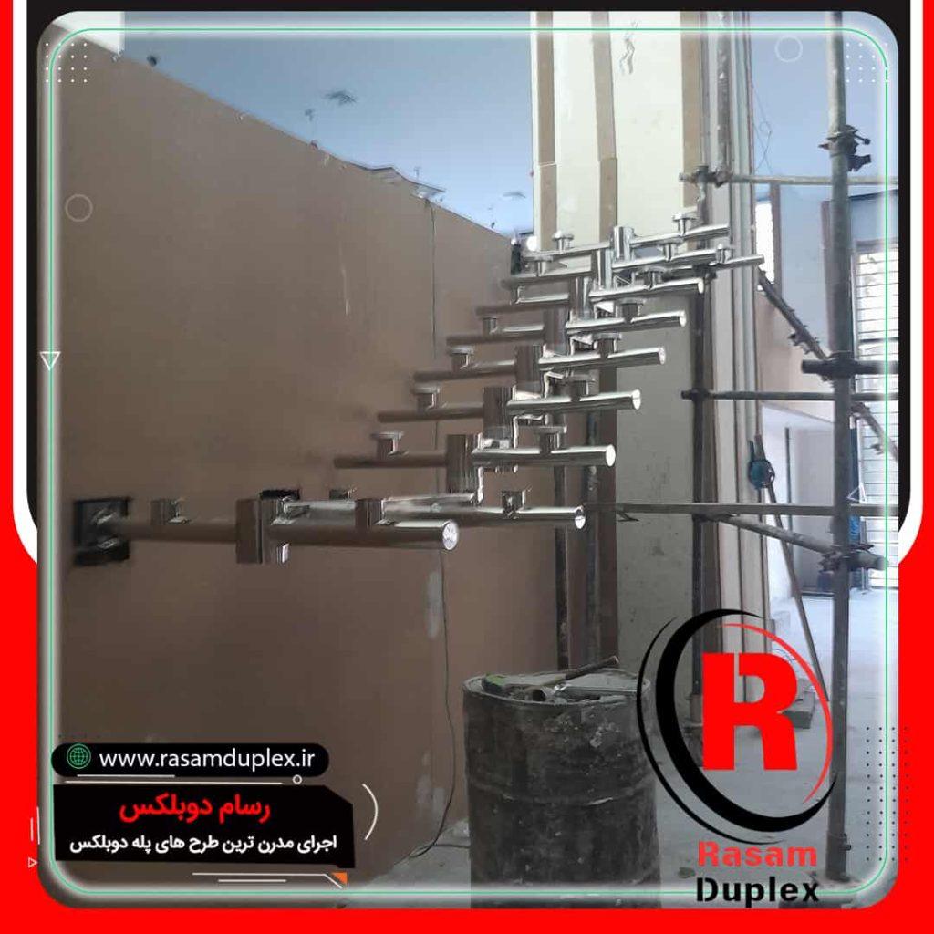 طراحی و نصب پله مفصلی