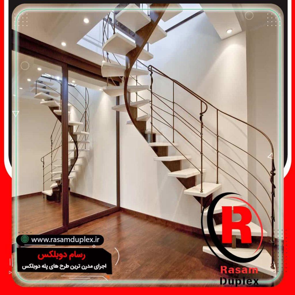 قیمت پله گرد پیش ساخته