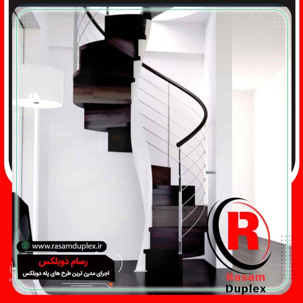 قیمت پله پیچ کم جا