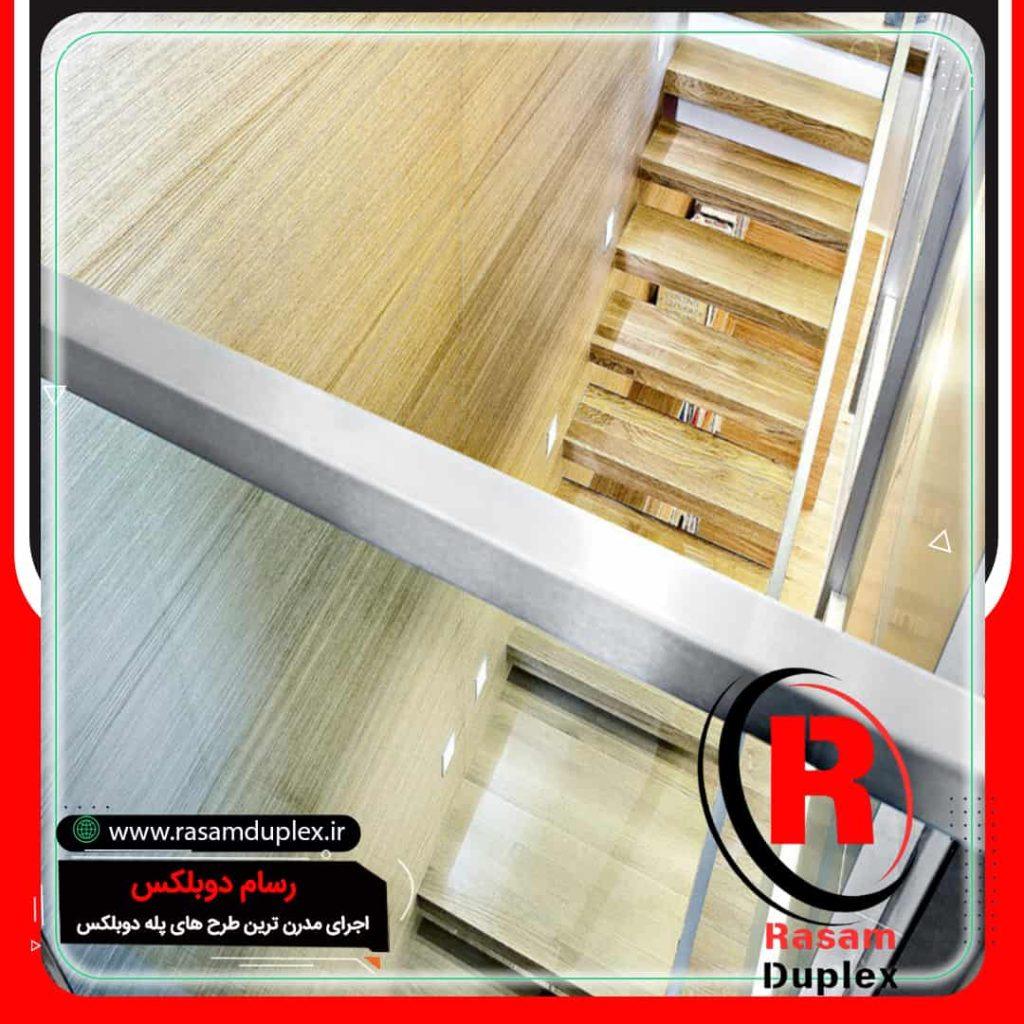 قیمت پله چوبی پیش ساخته