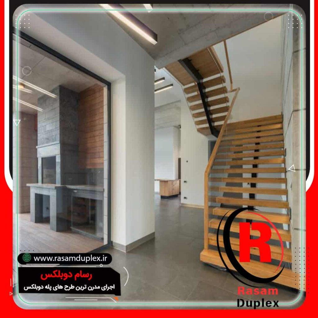 خرید و قیمت کف پله چوبی راش