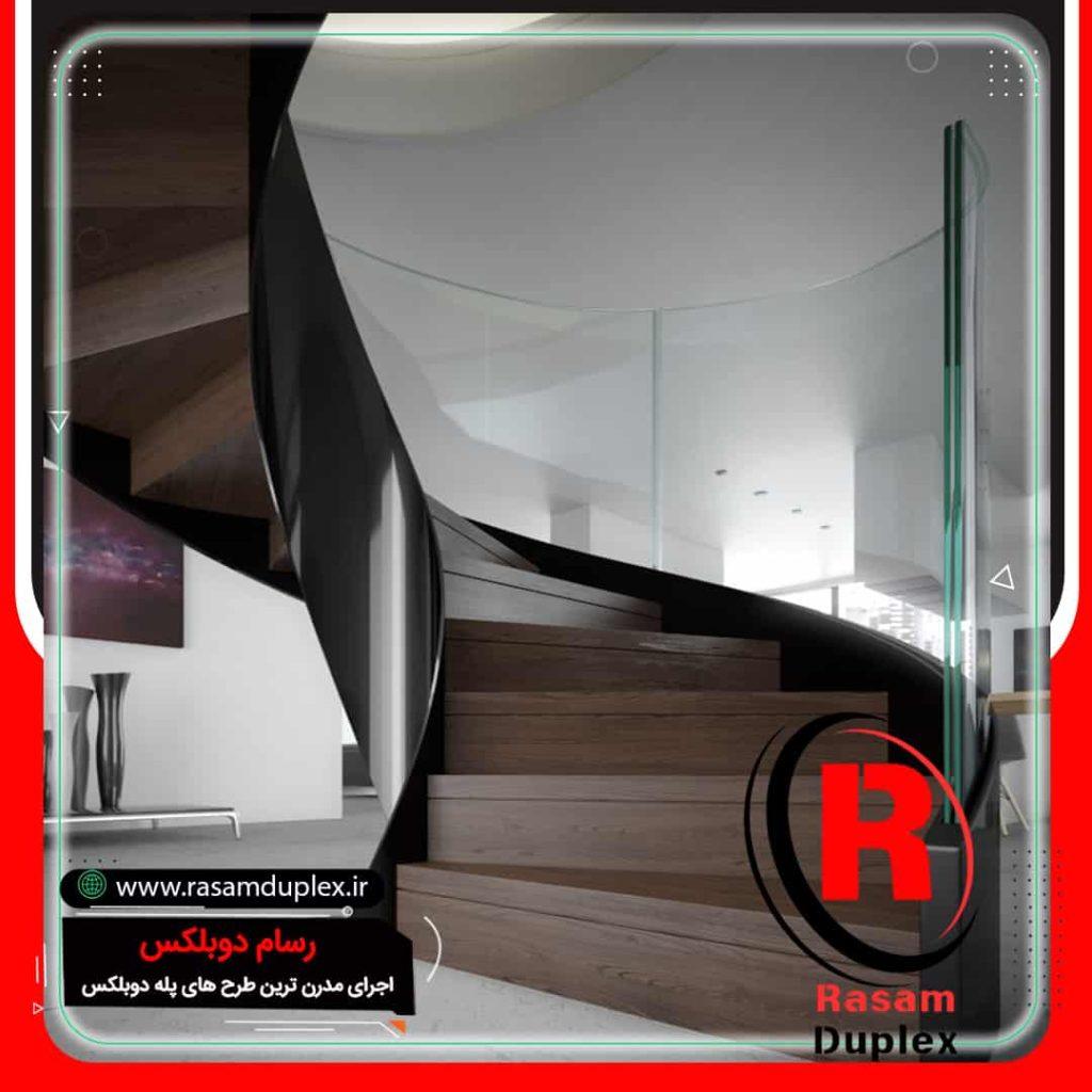 خرید کف پله چوبی