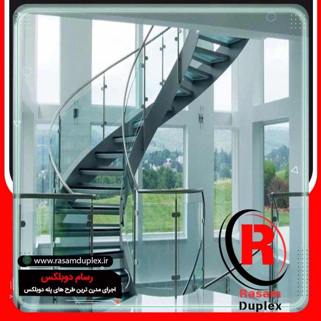 قیمت پله گرد پیش ساخته