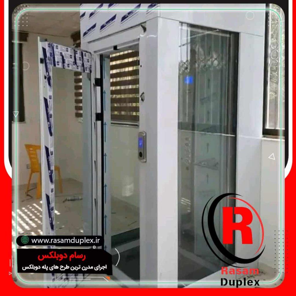 روکش استیل درب آسانسور