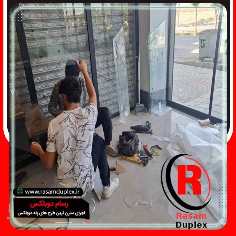 قیمت نصب پله چوبی اکسپوز شمال