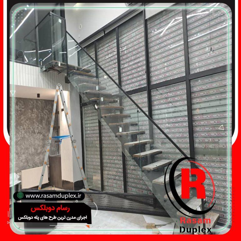 قیمت پله اکسپوز چوبی کیش