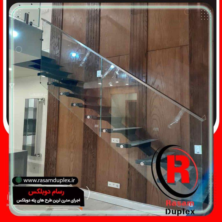 تصب راه پله دوبلکس ویلایی شمال