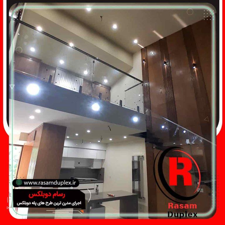 اجرای بهترین راه پله اکسپوز دوبلکس شمال