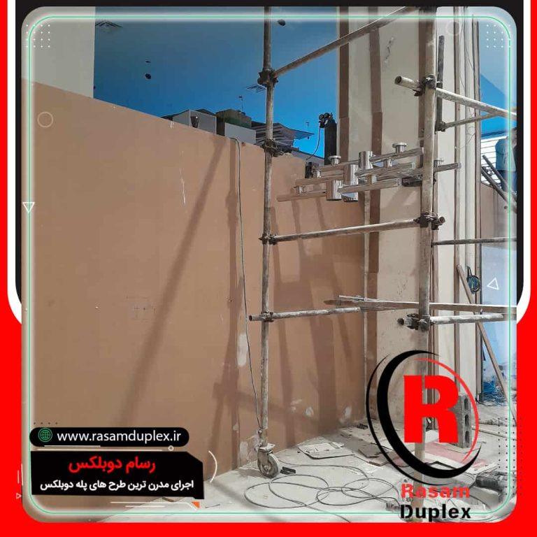 هزینه نصب راه پله مفصلی دوبلکس شمال