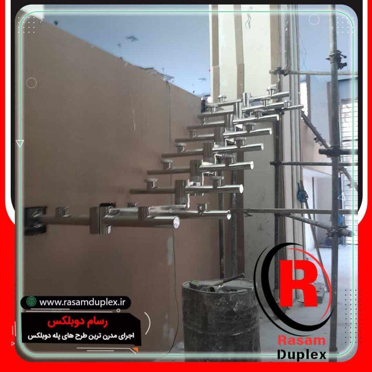 قیمت نصب اجرای راه پله مفصلی دوبلکس تهران