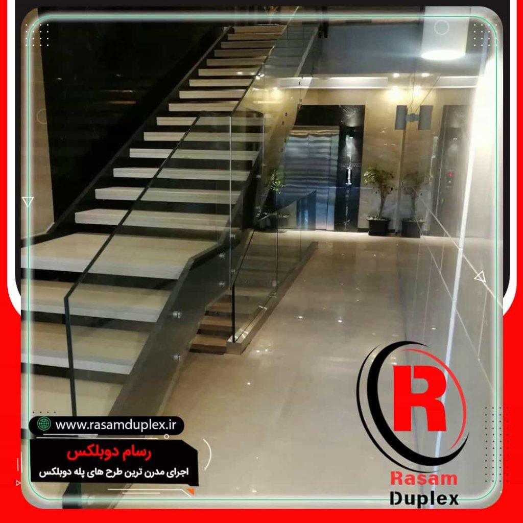 راه پله تک محور وسط قیمت